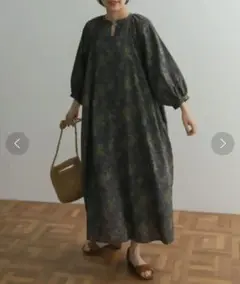 【美品】アーバンリサーチドアーズ　DOORS　ロングワンピース　長袖　Mサイズ