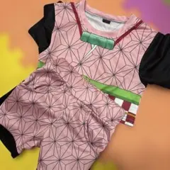 ねずこ　半袖　半パン　セット　服　セットアップ