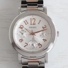 稼働品 SEIKO LUKIA　セイコールキア腕時計 5Y89-OARO