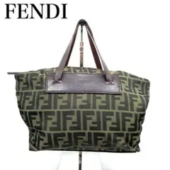 FENDI フェンディ ズッカ ハンドバッグ