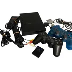 動作未確認！ PlayStation 2 本体 セット メモリーカード付き‼︎