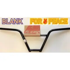 BLANK FOR PEACE BMX ハンドルバー 8.75 ブラック