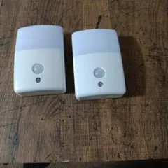 人感センサーライト 2個セット ホワイト