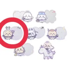 【在庫ラス1】ちいかわ てんし♡あくま トレーディングミラーステッカー