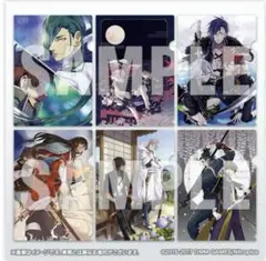 C92 刀剣乱舞 2017夏コミセット A4クリアファイル 6枚セット