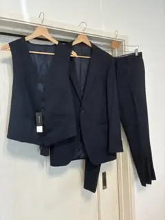 THE SUIT COMPANY ネイビー　3点セット
