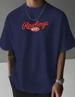 Rawlings ネイビー Tシャツ