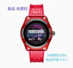 新品未使用★DIESEL ON FADELITE スマートウォッチ レッド DT2019
