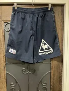 le coq sportif ネイビーショートパンツ　日本製 LLサイズ