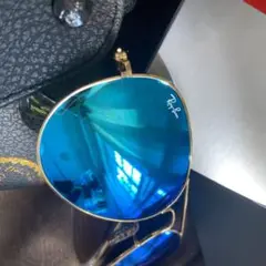 美品Bzlレイバン サングラス キャラバン RB3026 メンズ Ray-Ban