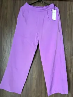 特価!パープル パンツ 新品未使用タグ付