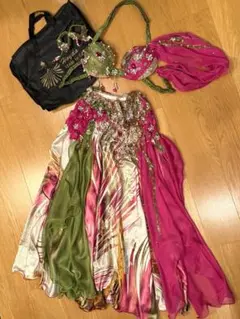 【即購入OK】Hoyda ベリーダンス衣装 水色 紫 大粒ビーズ 即購入OK】Hoyda ベリーダンス衣装 水色 紫 大粒ビーズ - メルカリ
