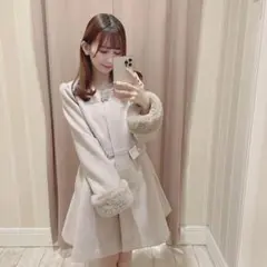 evelyn オリジナルビジューコート