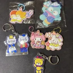 サンリオキャラクターズ　キーホルダー6点セット