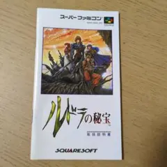ルドラの秘宝説明書のみ