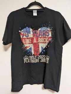 エリザベス女王 70周年記念 Tシャツ PlatinumJubilee