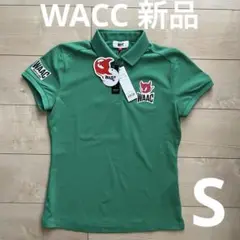 WAAC レディース ゴルフポロシャツ　グリーン Sサイズ