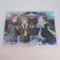 ラブライブ　5周年　くじ引き堂　ビッグアクリルプレート　ことり＆真姫＆希
