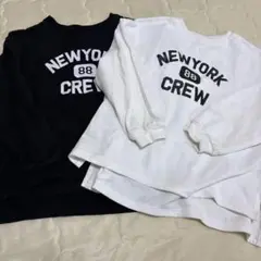 coca ロゴT 120cm長袖カットソー 2点セット