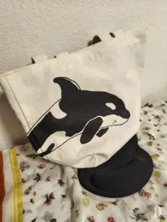 トートバッグ　名古屋港水族館　リンちゃん