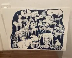 ミナペルホネン life puzzle ポスター mina perhonen