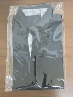 【中古】無印良品 コットン ポロシャツ（Mサイズ、黒）