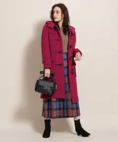 英国製 LONDON TRADITION シップス 別注 ダッフル ピンク 紫