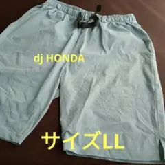dj HONDA メンズハーフパンツ サイズLL くすみカラー ブルー