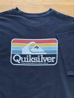 QUIKSILVER Tシャツ Lサイズ ルーズフィット　ブラック