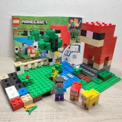 【匿名配送】LEGO マイクラ 巨大羊のウールファーム 21153 Y18