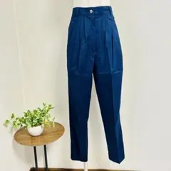 ✨美品✨OTTO /collection 【9号】ネイビー プリーツスラックス