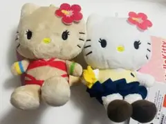 ハローキティ マスコット XOXOギャル　2点セット