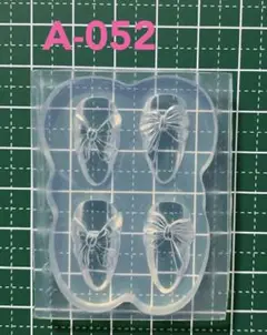3Dネイルシリコンモールド リボン　4種　A-052