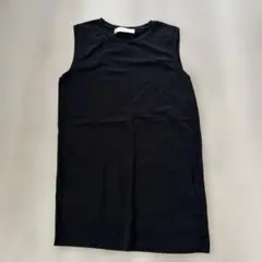 ESTNATION ノースリーブトップス 黒