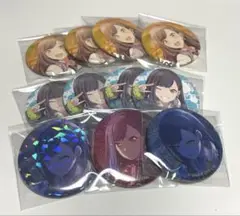 プロセカ 白石杏 グリッター ホログラム 缶バッジ