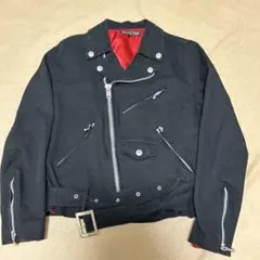 【HELL CAT PUNKS】❤️ダブル ライダース レザー ジャケット 【S】 レザーライダースジャケット/HELLCATPUNKS(ヘルキャットパンクス