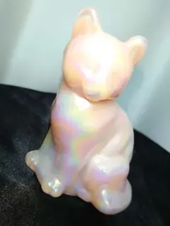フェントン　猫 Fenton cat - Etsy 日本