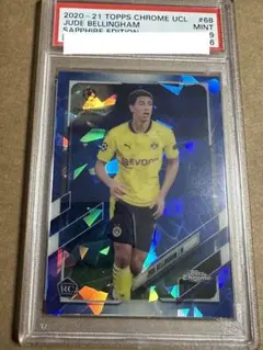 2020 21 topps chrome Bellingham psa9