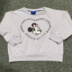 トレーナー　ミニー　ディズニー　100 薄手
