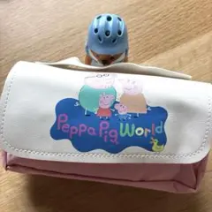 ペッパピッグ　筆箱　ペンケース　ポーチ　キャラクター　女の子　大容量