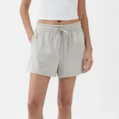 GAP スウェットロゴショートパンツ グレー