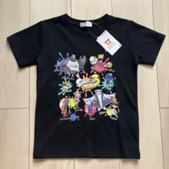 スプラトゥーン3　Tシャツ　黒　130