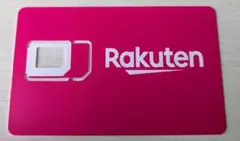 【Rakutenモバイル】SIMカード台紙