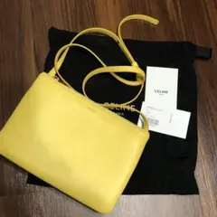 CELINE バッグ セリーヌ ショルダーバッグ シトロン サコッシュ トリオ