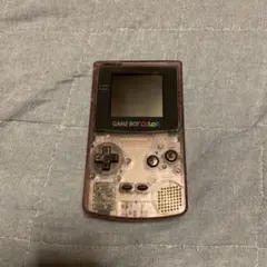 ゲームボーイカラー CGB-001 クリアパープル　ジャンク