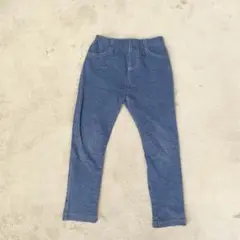 UNIQLO レギンス ブルー 100
