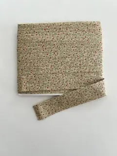 バイアステープ イエロー 花柄 小花柄 コットン ハンドメイド