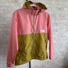 THE NORTH FACE フード付きジャケット ピンク/オリーブ　140
