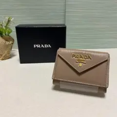PRADA 良品 折り財布 コンパクト ミニ ウォレット