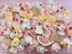 デコパーツ クリア まとめ売り 100個